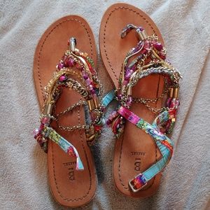 Bakers beaded & emelished sandles